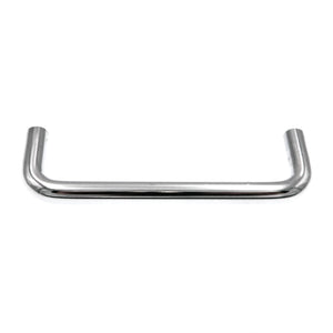 10 Pack Warwick Contemporary Chrome 3 1/2"cc Solid Arch Cabinet Wire Pull DH1031CH