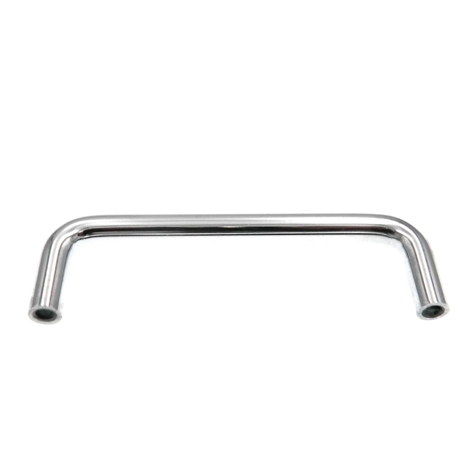 Paquete de 10 tiradores de alambre para gabinete de arco sólido Warwick Contemporary Chrome de 3 1/2 "cc DH1031CH