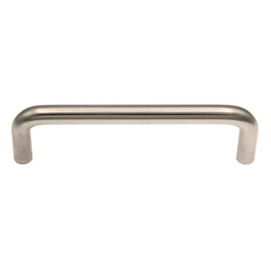 Warwick Contemporary Satin Nickel 3 1/2"cc Solid Zinc Cabinet Wire Pull DH1031SN