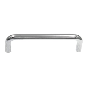 Warwick Contemporary Chrome 3 3/4" (96mm)cc Solid Zinc Cabinet Wire Pull DH1032CH