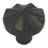 Warwick Rustic Wrought Iron Black 1" Round Cabinet Knob Pull DH1113WIB