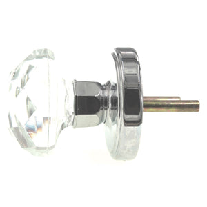 Amerock Clear Crystal Chrome Passage Outer Door Knob Replacement Part E52474CS2
