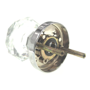 Amerock Clear Crystal Chrome Passage Outer Door Knob Replacement Part E52474CS2