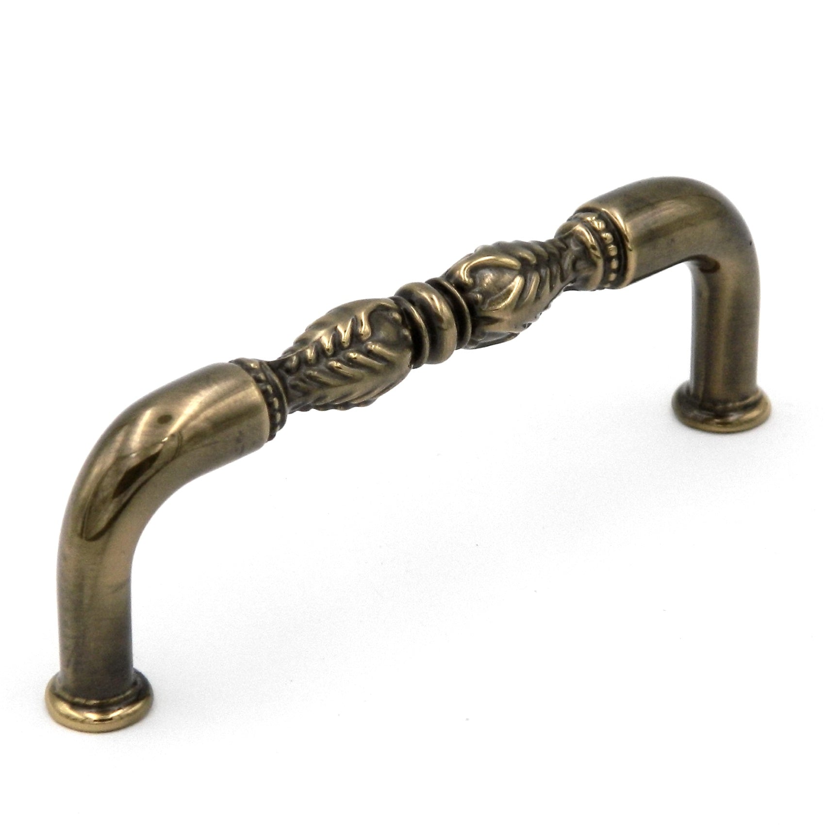 10 Pack Belwith Keeler Savannah F137 Sherwood Antique Brass 3"cc Solid Brass Handle Pull