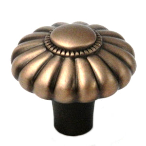 10 Pack Belwith Keeler Beaded Classic 1 1/4" Wellington Bronze Beaded Solid Brass Cabinet Knob G2-15R