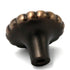 Belwith Keeler Beaded Classic 1 1/4" Wellington Bronce redondo con cuentas de latón macizo perilla de gabinete G2-15R