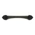 Keeler Classic G8-06 Tirador de manija de gabinete de latón macizo Winchester de 3 3/4" (96 mm) cc