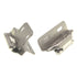 Pair Liberty Satin Nickel 1/4" Overlay Adjustable Wrap Hinges H01911C-SN-O
