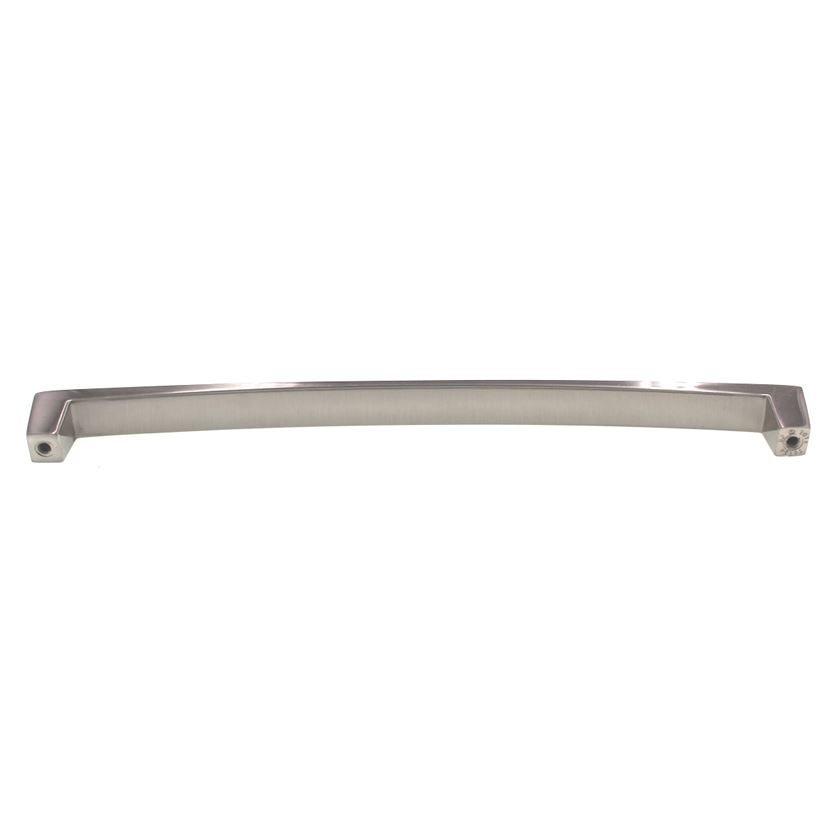 Hickory Hardware Crest Cabinet Pull 8 13/16" (224mm) Ctr Satin Nickel H076134-SN