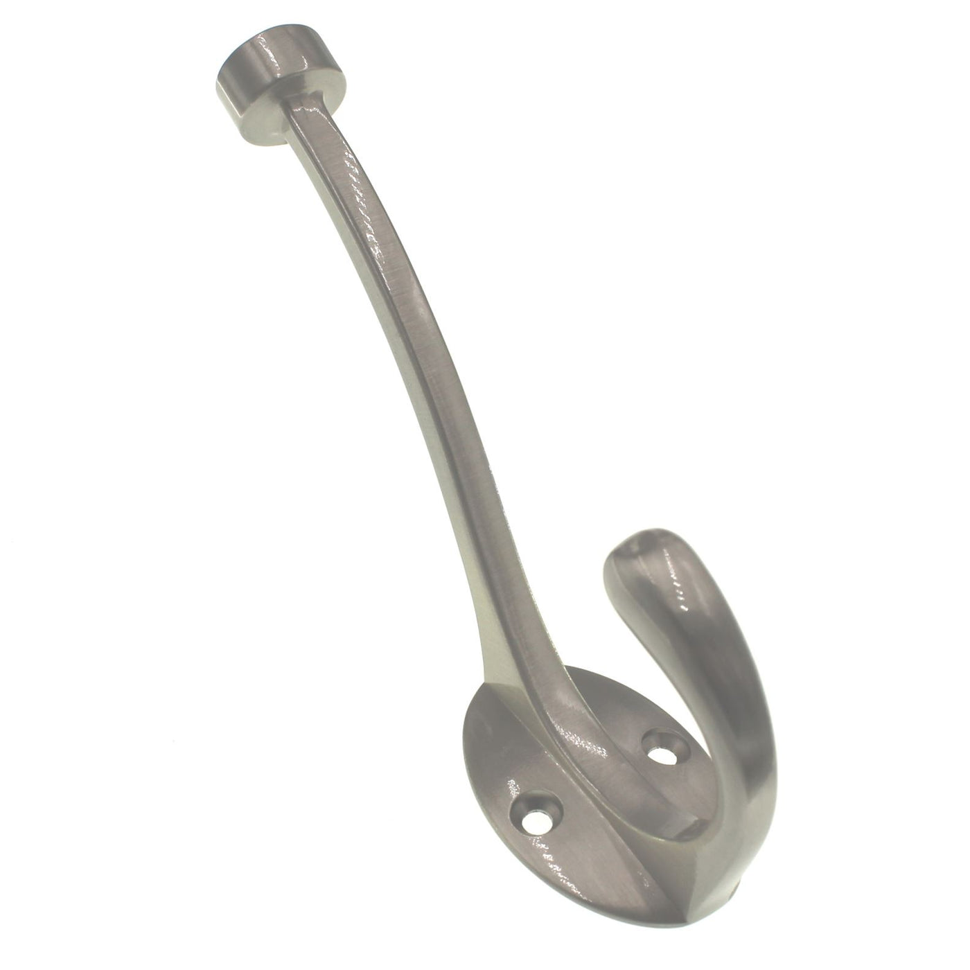 Amerock Satin Nickel Large Decorative Coat and Hat Pilltop Hook H55465