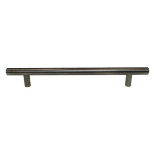Hickory Hardware Bar Pulls 6 1/4" (160mm) Ctr Pull Black Nickel HH075596-BBLN