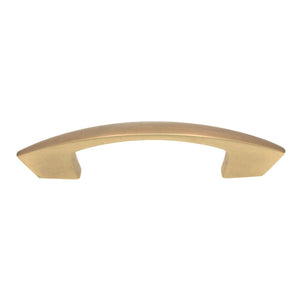 Hickory Hardware Velocity Flat Ultra Brass 3" and 96mm Ctr. Pull HH74561-FUB
