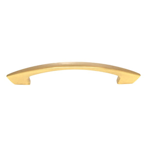 Hickory Hardware Velocity Flat Ultra Brass 5" (128mm) Ctr. Arch Pull HH74631-FUB