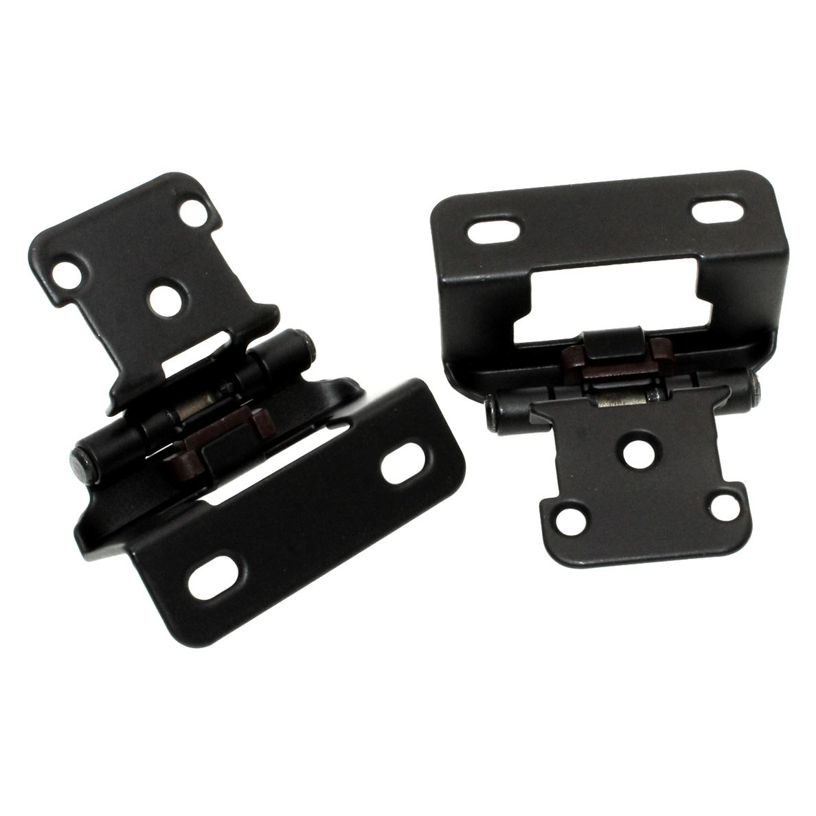 Replacement Hinges for Amerock BP7550-FB Black 1/2" Overlay Self-Closing Wrap 