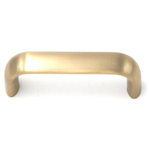 Keeler K1-04 Power & Beauty Solid Brass 3" Satin Brass Arch Cabinet Handle Pull