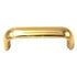 Belwith Keeler Power & Beauty K1 Polished Brass 3"cc Solid Brass Cabinet Handle Pull