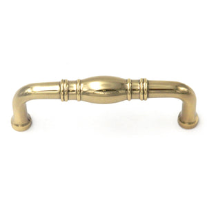 Keeler Power & Beauty K147 Solid Sherwood Antique Brass 3"cc Cabinet Handle Pull