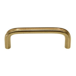 Elements Torino Brushed Brass 3" Ctr. Cabinet Wire Pull K271-3-BB