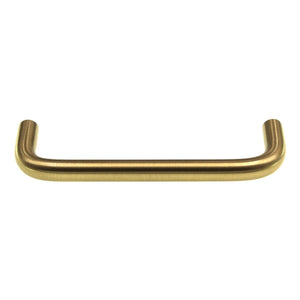 Elements Torino Burnished Brass 3 1/2" Ctr. Cabinet Wire Pull K271-3.5-BB