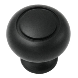 20 Pack Belwith Keeler Power & Beauty 1 1/4" Oil Rubbed Bronze Round Solid Brass Cabinet Knob K319
