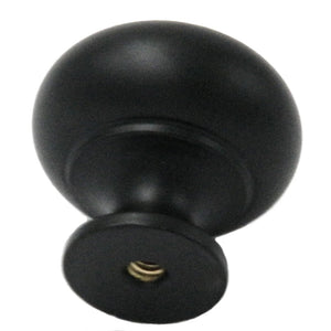 10 Pack Belwith Keeler Power & Beauty 1 1/4" Oil Rubbed Bronze Round Solid Brass Cabinet Knob K319
