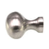 FKI Hardware Period Brass Oval Solid Brass Cabinet Knob Satin Nickel K409