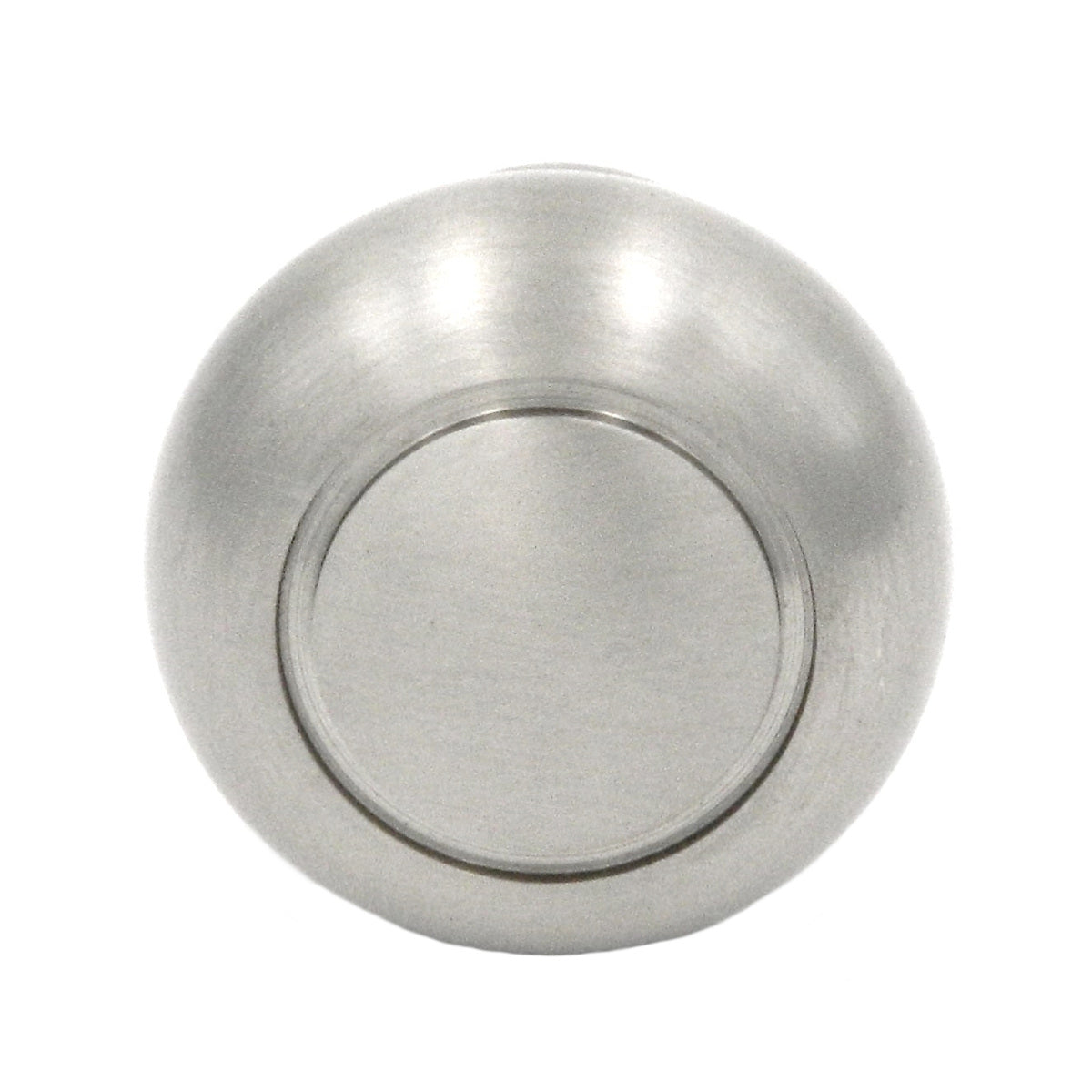 Keeler Tiradores para gabinete de latón macizo de níquel satinado de 1 1/4 pulgadas Power &amp; Beauty K419, paquete de 10