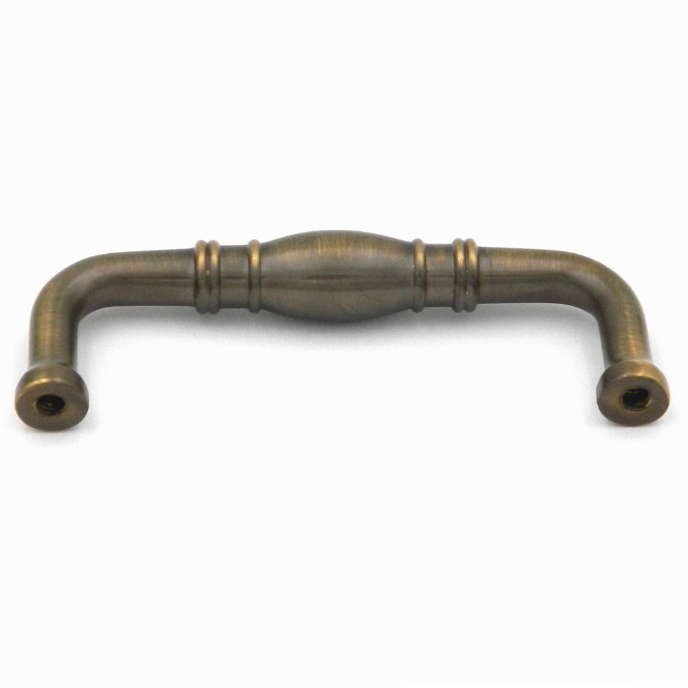 Paquete de 20 tiradores de gabinete de latón macizo Belwith Keeler Prestige K47-9013 Dover satinado de 3 "cc
