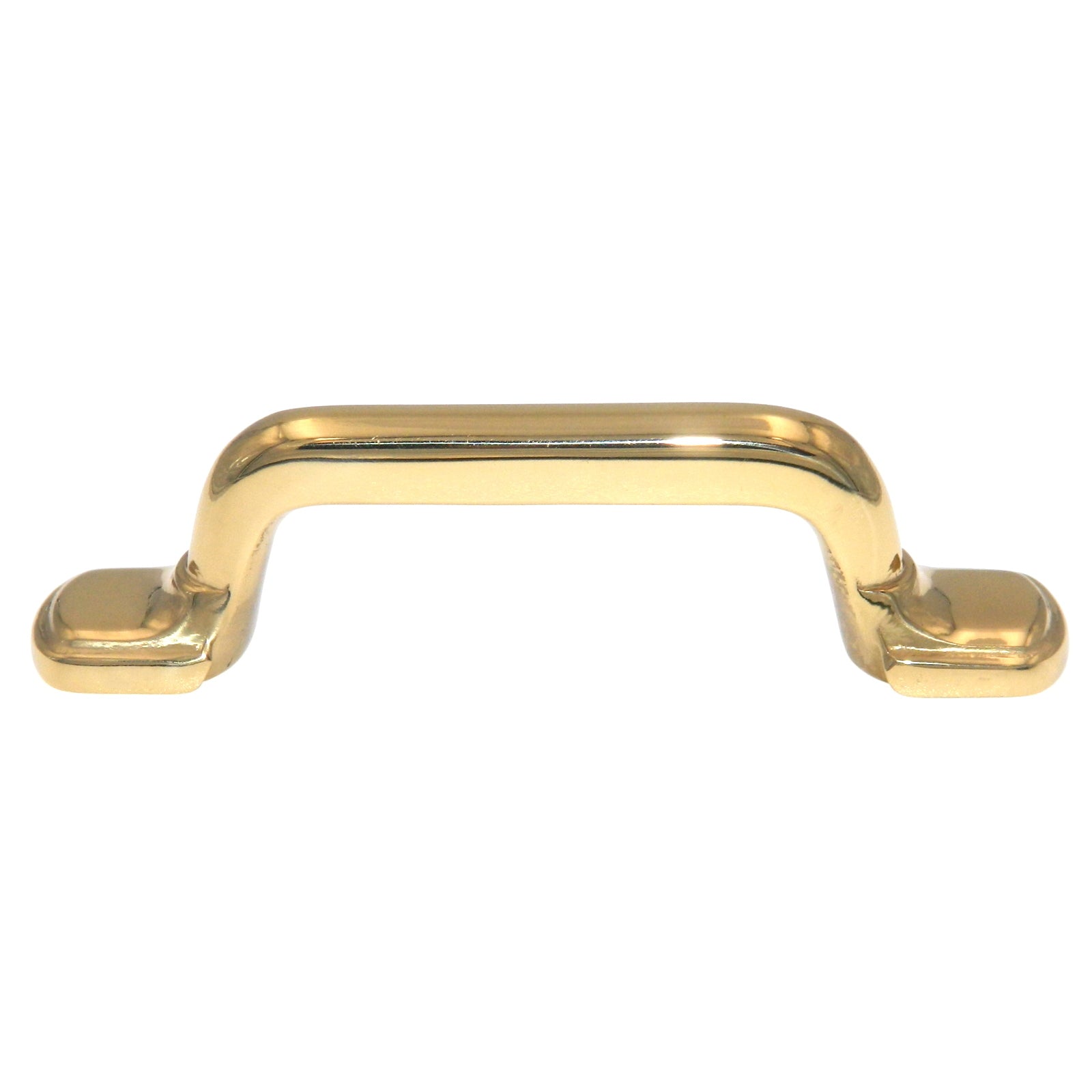Keeler Solid Brass Polished Brass 3"cc Furniture Cabinet Handle Pull Solid Brass K5