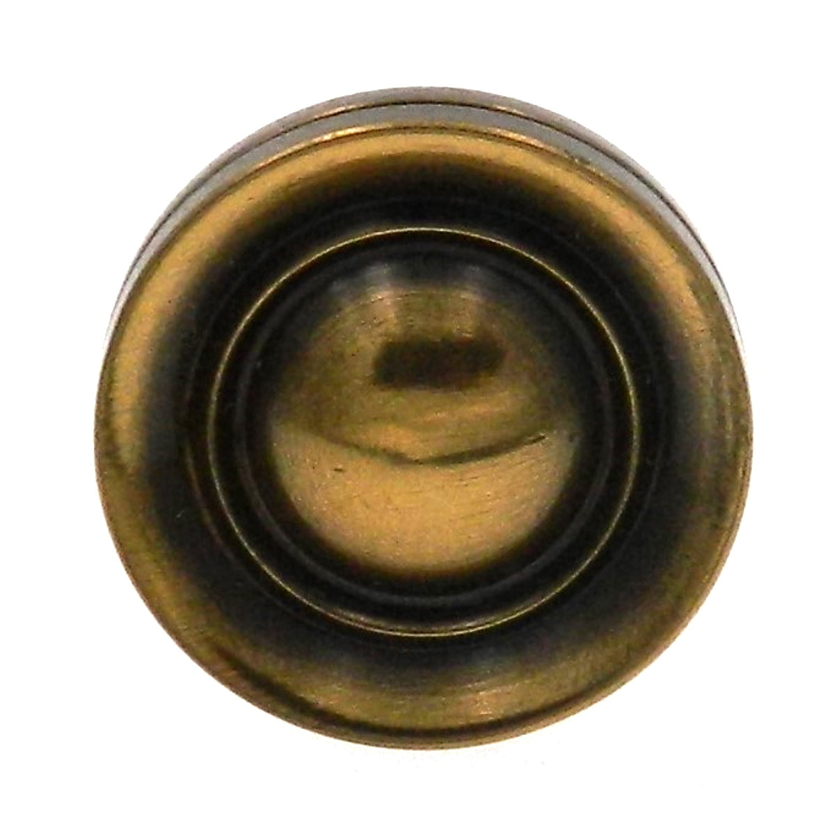 Belwith Keeler Sherwood Antique Brass 3/4" Solid Brass Cabinet Knob L46