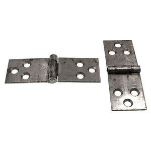 Lawrence Brothers 1" x 1" Riveted Pin Butt Hinges 2 Pack L825-BRT