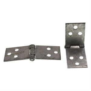 Lawrence Brothers 1" x 1" Riveted Pin Butt Hinges 2 Pack L825-BRT