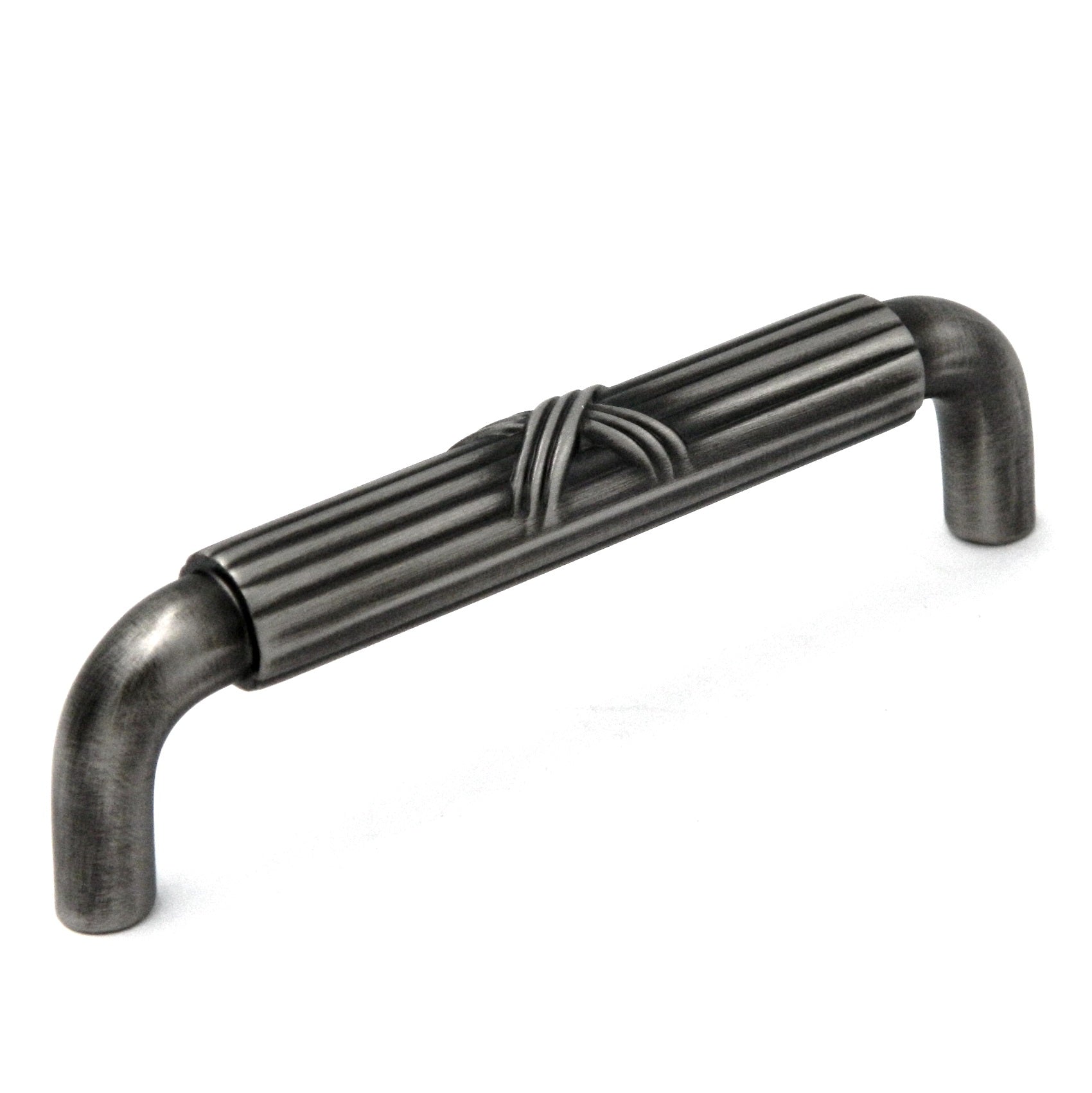 20 Pack Keeler Ribbon & Reed M508 Antique Pewter 3 3/4" (96mm)cc Solid Brass Handle Pull