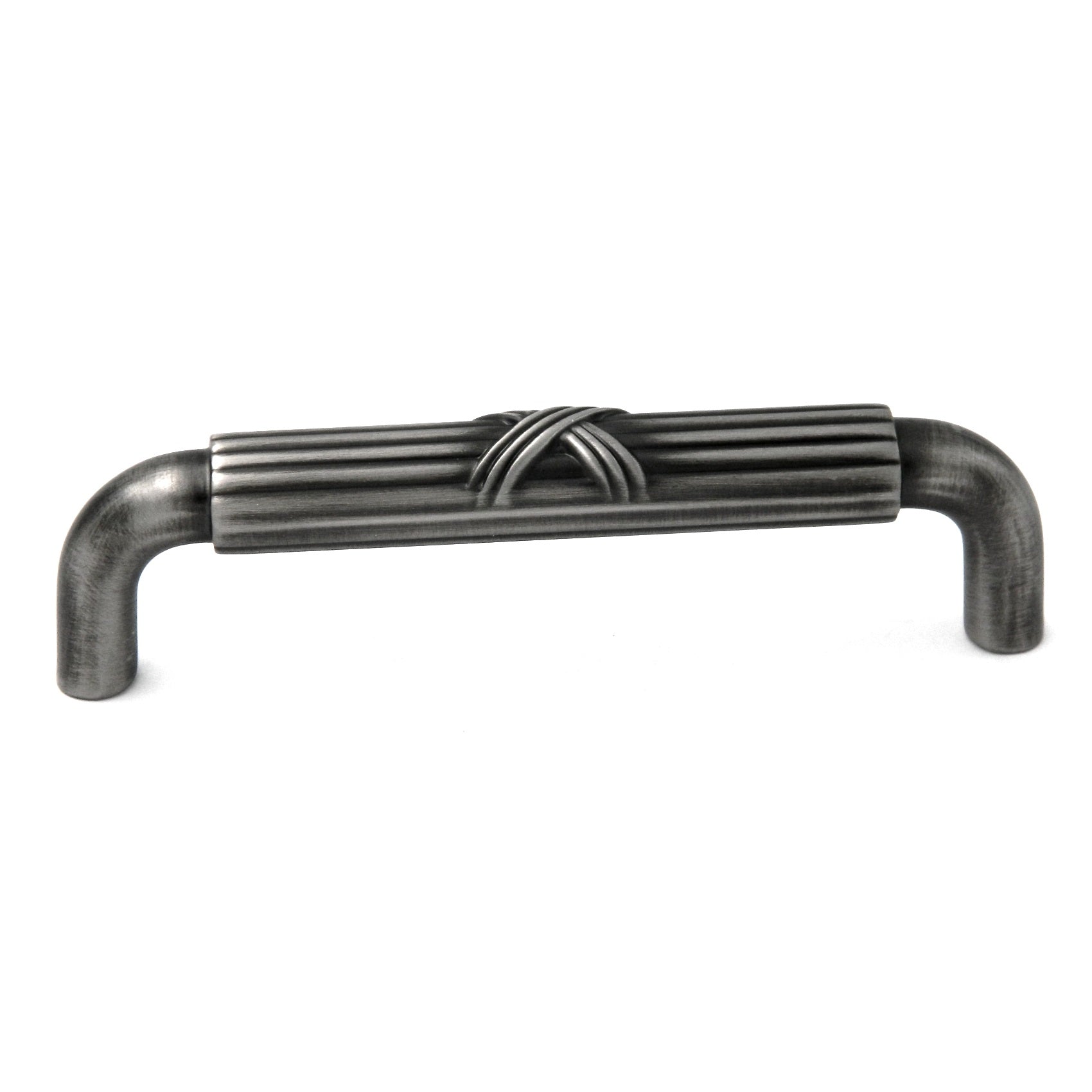 20 Pack Keeler Ribbon & Reed M508 Antique Pewter 3 3/4" (96mm)cc Solid Brass Handle Pull