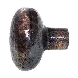 Belwith Keeler Kingston 1 1/2" Hammered Solid Brass Cabinet Knob Bronze M72