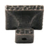 10 Pack Belwith Keeler Kingston 1 1/4" Antique Satin Bronze Square Hammered Pyramid Solid Brass Cabinet Knob M82