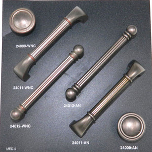 Amerock Vasari Satin Nickel 3 3/4 inch (96mm) CTC Cabinet Handle Pull BP24011SN