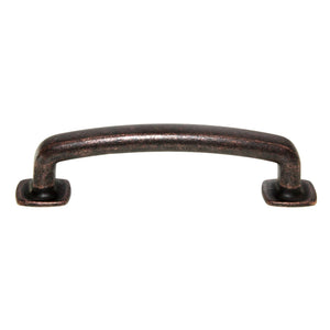 Jeffrey Alexander Belcastel Oil-Rubbed Bronze 3 3/4" (96mm) Ctr. Cabinet Arch Pull MO6373DMAC