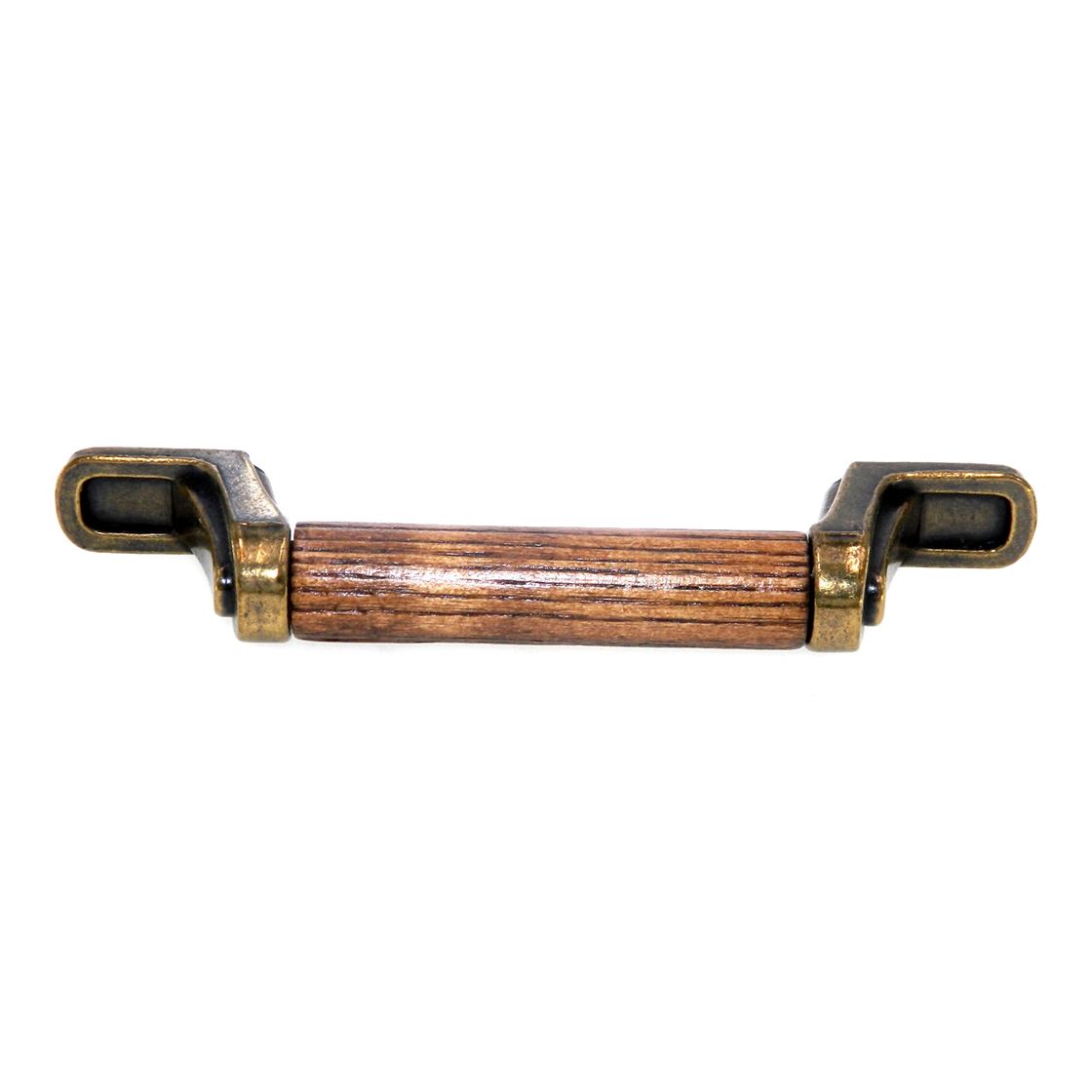 Keeler Brass Wood Grain Antique Brass, Wood 3" Ctr. Cabinet Pull N16091-WD