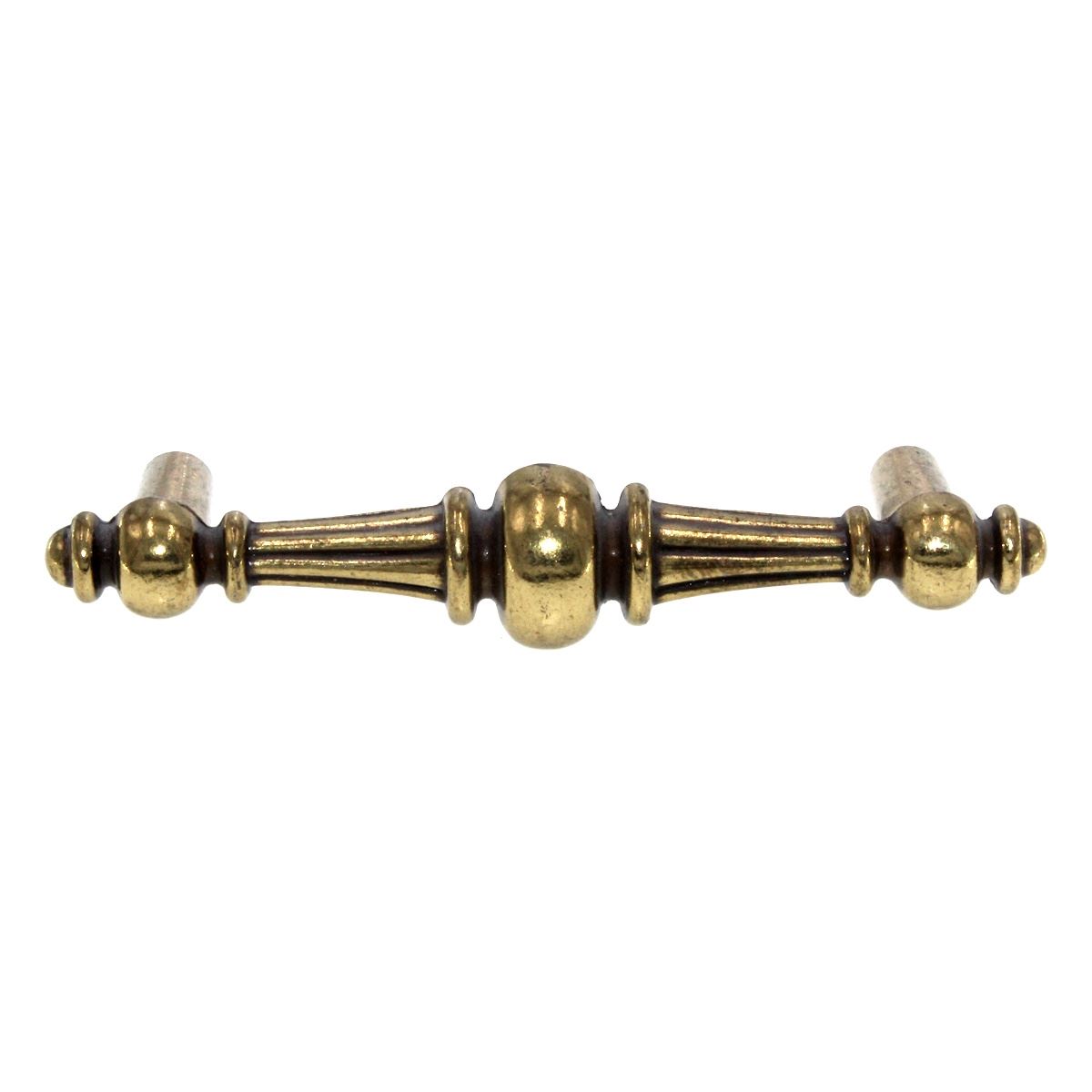 Belwith Keeler Brass Vintage Cabinet Bar Pull 3" Ctr Decorative N16716-9069