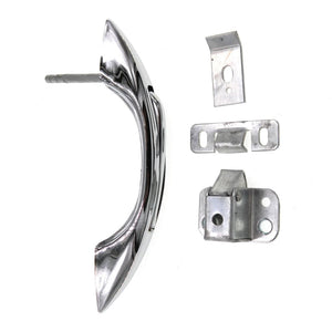 National Lock Company DeLuxe Polished Chrome Push Button Cabinet Catch N61-225