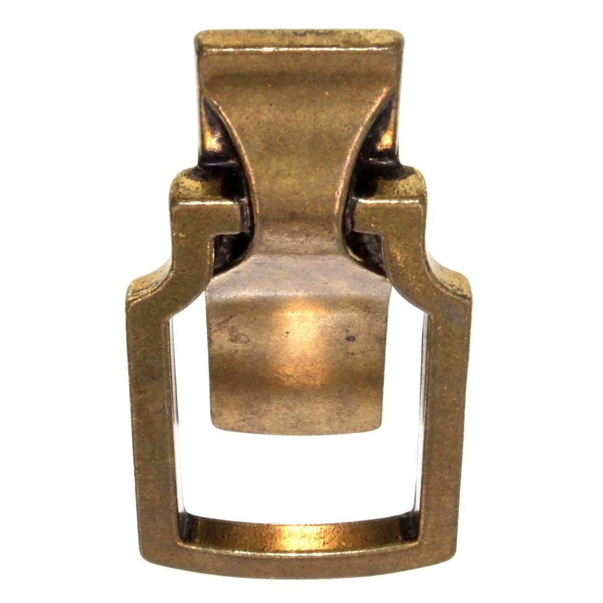 Belwith Keeler Brass Vintage Fixed Cabinet Ring Pull 3" Ctr N6111-9069