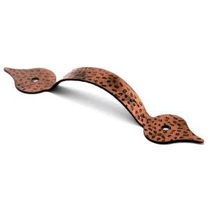 Hickory Hardware Southwest Lodge Antique Copper 3 1/4"cc Hammered Cabinet Pull P101-AC