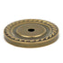 10 Pack Belwith Keeler Sherwood Antique Solid Brass Cabinet Knob Backplate P106