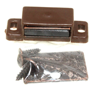 Hickory Hardware 1 7/16" Ctr. Plastic Magnetic Catch Statuary Bronze P109-2C
