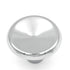 20 Pack Hickory Hardware Sunnyside 1 1/16" Polished Chrome Round Concave Cabinet Knob P111-26