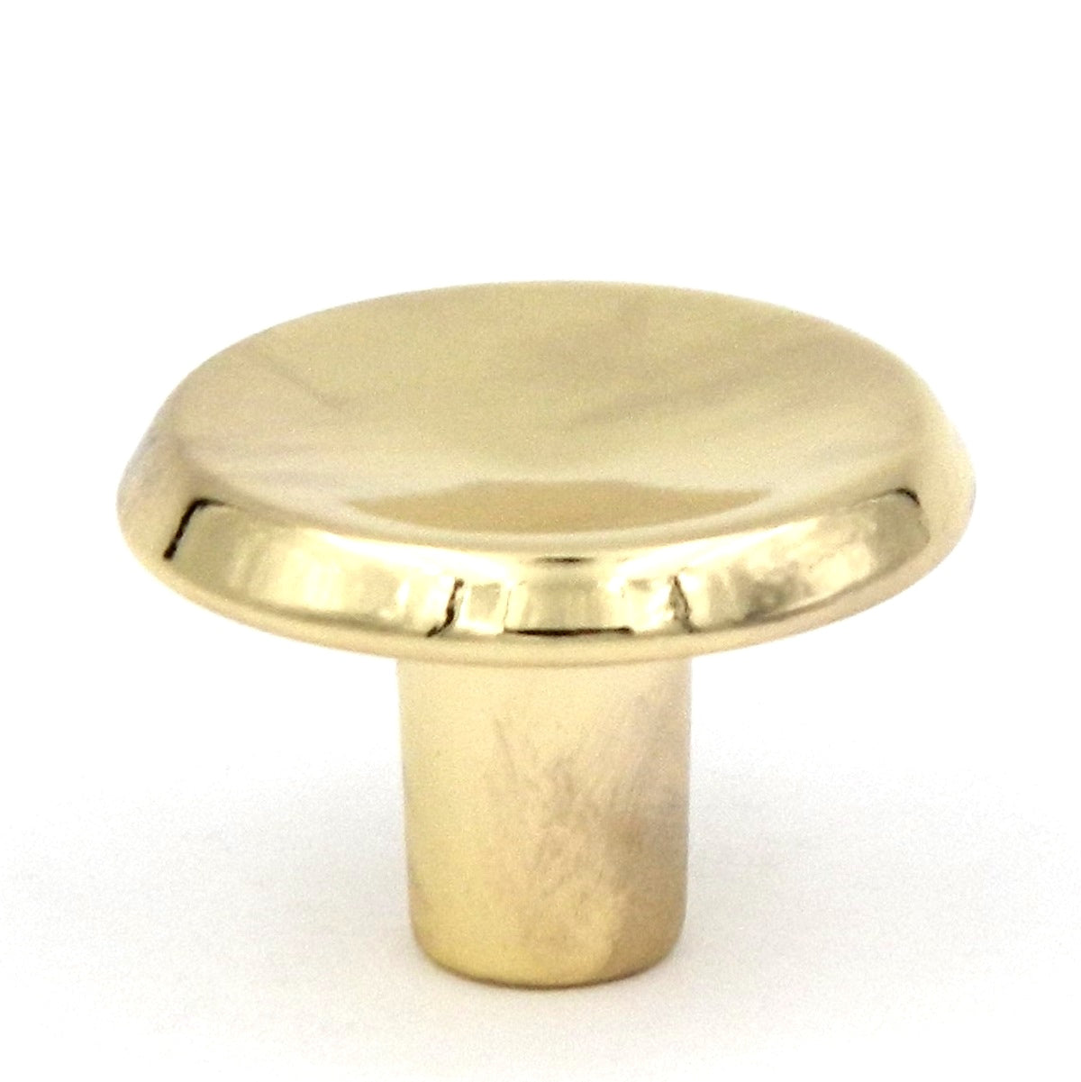 Hickory Hardware Sunnyside 1 1/16" Polished Brass Round Concave Cabinet Knob P112-3