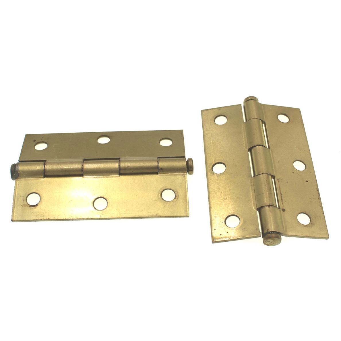 Lawrence Brothers 3" x 2" Button Tip Light Mortise Hinges 2 Pack P1255S-DB