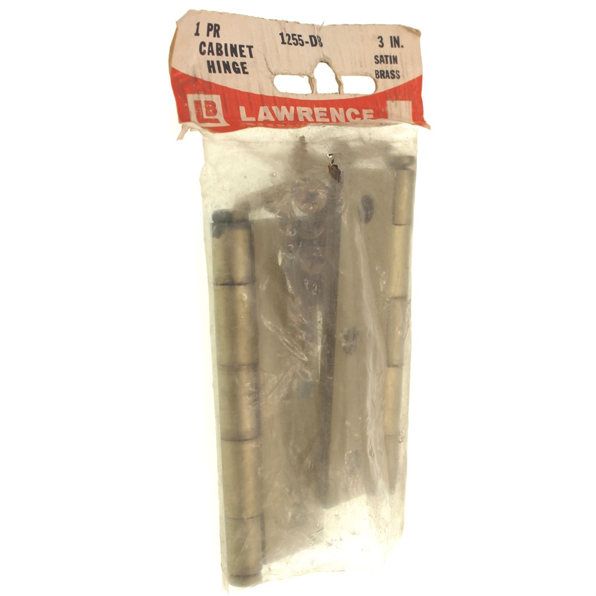Lawrence Brothers 3" x 2" Button Tip Light Mortise Hinges 2 Pack P1255S-DB