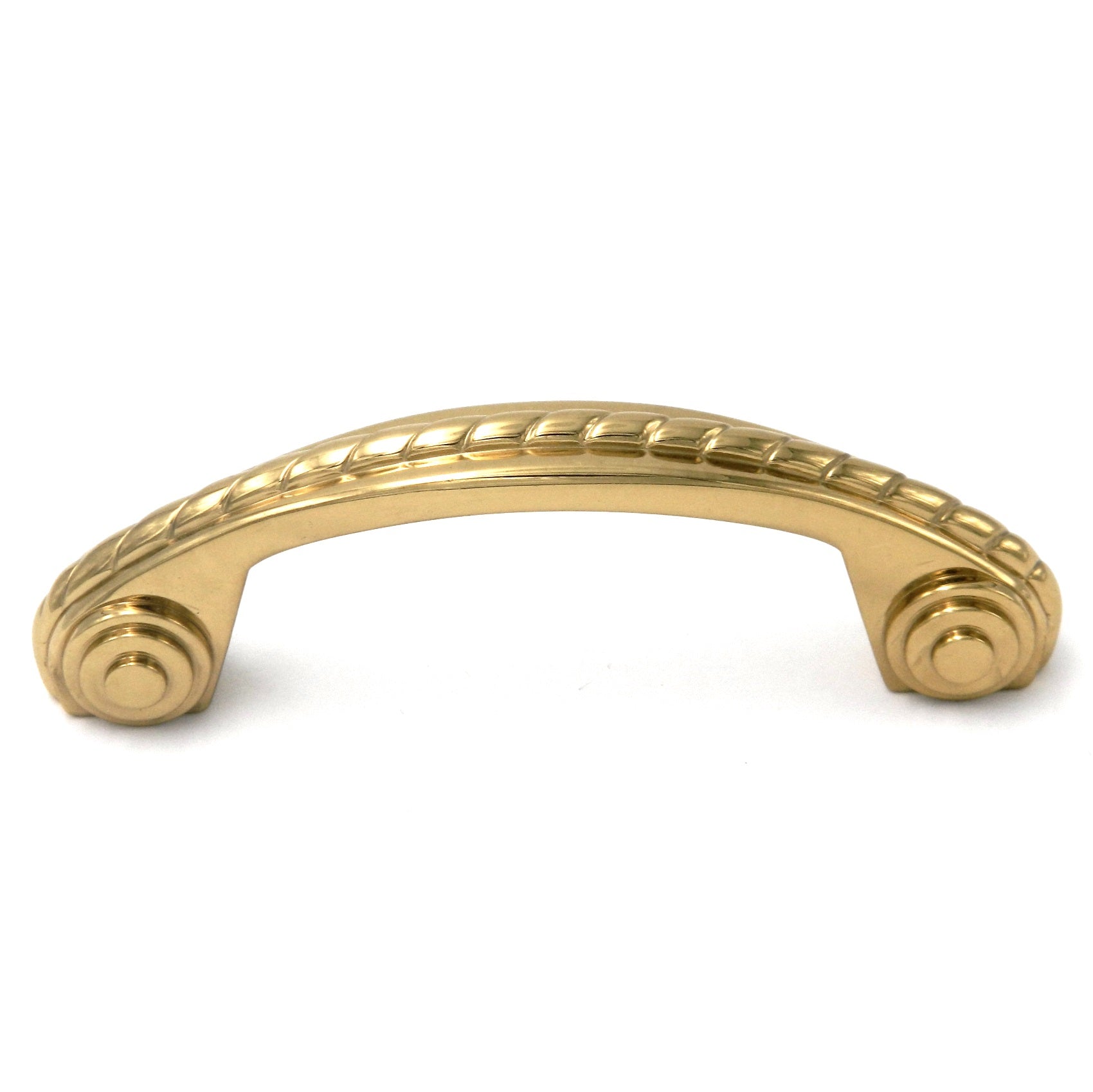 Keeler Annapolis Polished Brass Cabinet  3"cc Handle Pull P14